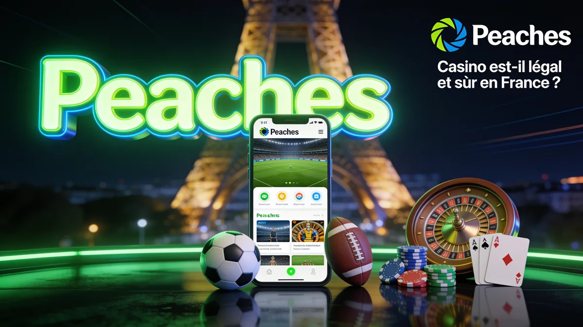 Peaches Casino est-il légal et sûr en France ? : guide peaches casino pour les joueurs en France